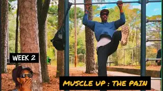WILL I FAIL THE 30 DAY Muscle Up Challenge ? #muscleupchallenge #week 2