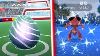 NEW GENESECT RAIDS IS NOW LIVE IN POKEMON GO! NEED Shiny Genesect! #pokemongo