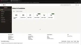 Select Multiple Component in Visual Builder
