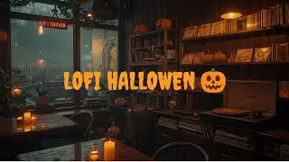 Pumpkin Vinyl Dreams 🎃 | Cozy Halloween Lo-Fi Jazzhop for Rainy Nights