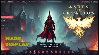 🌌 Mage Skill Display in Ashes of Creation | Unreal Engine 5 | Developer Commentary 🎮 // 🔑 ALPHA KEY