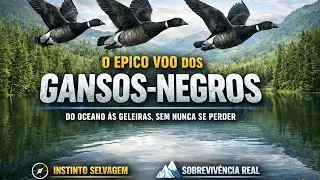Como Essas Aves Cruzam Continentes Sem Mapas? A Hist&oacute;ria Real dos Gansos-Negros