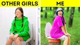 DIY OUTDOOR TOILET 🚽 || Genius Restroom Hacks To Avoid Awkward Moments