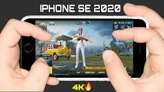 IPHONE SE 2020 HANDCAM IN 2025 | Smooth+60fps pubg test | iOS 18.5 Livik Gameplay | update 3.9☠️
