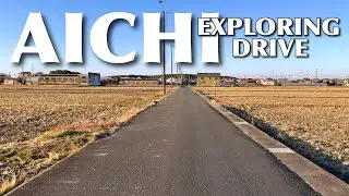 Exploring Morning Drive from Gamagori City towards Toyohashi City Aichi Prefecture