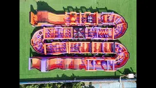 🤯 THIS 30m Mega Inflatable Obstacle Course Is an Event GAME-CHANGER!#obstaclecourse #athletics
