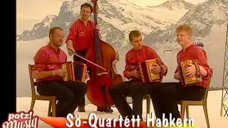 Schwyzerörgeliquartett Habkern - Scho ummi lätz  (Top of Switzerland Männlichen 2000)