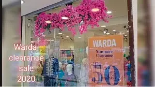 Warda summer season end sale upto 50% off detailed video with prices