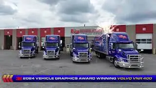 Highlight Motor Group - 3M Vehicle Graphics Design Award - Volvo VNR 400
