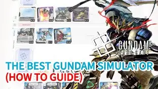 The GREATEST NEW Gundam TCG Sim is HERE | Mobile Suit Arena Online | Tutorial & Gameplay