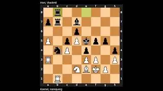 Kaenel, Hansjuerg vs Hort, Vlastimil - Biel(1981.??.??) - 0-1