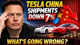 Поставки Tesla в Китай в 2025 году сократятся на 7%, несмотря на недавний рост | Что идёт не так?