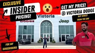 Exclusive Insider Pricing &ndash; Now YOU Can Get It Too at Victoria Dodge!