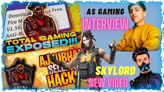 FAM CLASHERS EXPOSED TOTAL GAMING || AS GAMING INTERVIEW || SKYLORD NEW VIDEO ||