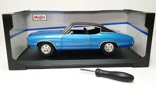 Unboxing Maisto 1971 Chevrolet Chevelle By Scale Reviews