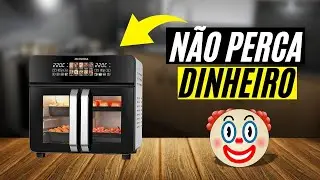 Air Fryer MONDIAL FRENCH DOOR 25L Vale a Pena Cozinha 2 Coisas ao Mesmo Tempo!
