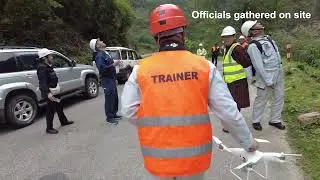 C-slope PJ Record of Ex-ante Traffic Control2nd Mock Drill in Trongsa