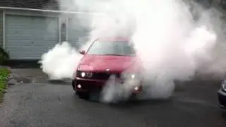 PTs Pre burnout burnout BMW e39 m5