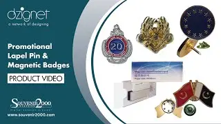 Promotional Customized Pin & Magnetic Badges