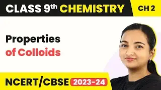Properties of Colloids - Is Matter Around Us Pure | Class 9 Chemistry