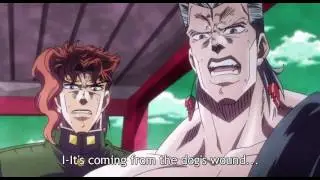 Polnareff and kakyoin encounter death 13