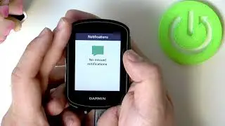 GARMIN EDGE 540 &ndash; How to Check Notifications