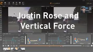 Justin Rose  Vertical Force GRF