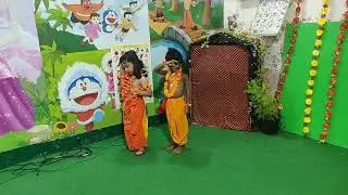 Ramayan performed and act by little kids 2024 #drama #acting #dussehra #school