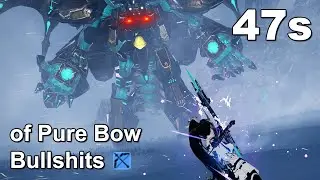 [PSO2:NGS] A Moment of Tomfoolery vs. Venogia as Full Defi Bow Braver in Duel Quest Phase 5