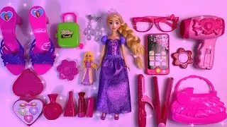 5 Minutes Relaxing Unboxing Disney Playset Toys | Frozen Elsa, Ariel, Cinderella, Rapunzel | ASMR 