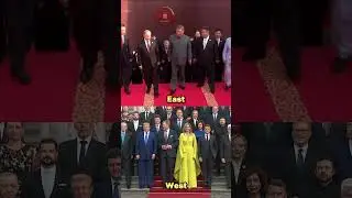 East vs West &mdash; Power Clash of Superpowers 🔥#viralshorts #history  #military #worldleaders #politics