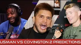 Kamaru Usman vs Colby Covington 2 Predictions UFC 268 PT 1