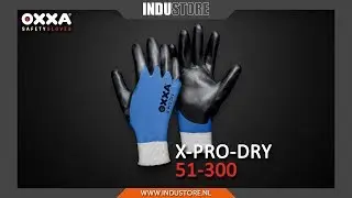 Industore: OXXA X-Pro-Dry 51-300 Vloeistofdichte Handschoenen - Werkhandschoenen Olie en Vet