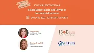 Sales Mindset Reset: The Power of Incremental Increase