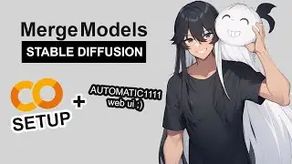 Merge Models on Google Colab! Stable Diffusion AUTOMATIC1111 Checkpoint Merger