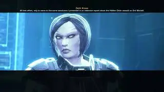 SWTOR: Telling Empress Acina about Mandalore being missing
