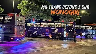 Bus Terbaru MR Trans Wonogiri JETBUS 5 SHD Hino RM280 ABS