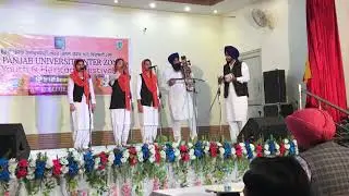 #vaar singing inter zonal 2k21 sarangi by Randhir singh dhadh Gursevak singh chamkara