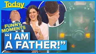'I’m your father’: Hosts lose it after Star Wars quote wasn't picked up | Today Show Australia