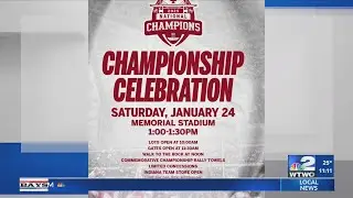 Championship Celebration at Memorial Stadium