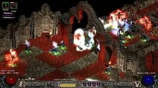 PD2 S12 Chain Lightning Sorc. 178% Throne. 04:16 Non-Loot