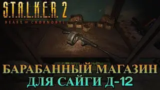 Где найти барабанный магазин для Сайги Д-12, глушитель на СВД/СВУ и многое другое #сталкер2