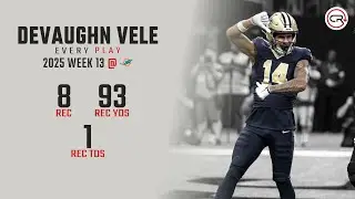 Devaughn Vele Week 13 Highlights | Every Target and Catch vs Dolphins