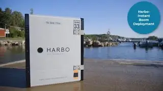Harbo-Instant Boom Rapid Oil Spill Containment - Deployment