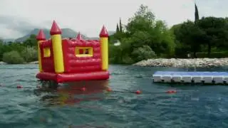 An Englishman's boat is his [bouncy] castle