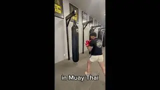 Muay Thai Combo 1 - Jab, Cross, Hook, Rear Kick