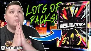 *I PULLED A 97 OVR!* HUGE HUT Chelebrations Pack Opening | NHL 25