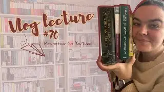 🌷 Vlog Lecture #70 - Je suis de retour !