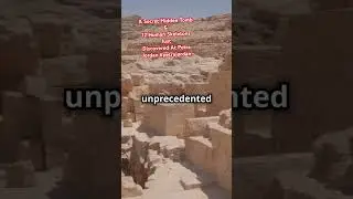 A Secret Hidden Tomb & 12 Human Skeletons Just Discovered At Petra Jordan