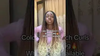 This Color C15 French Curls Braided Wig ❤️ is perfect for women who want beautiful colors.